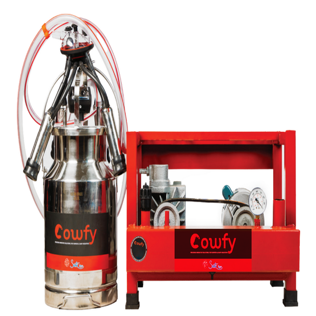 Eco Milking Machine 0.5Hp Motor 0.5Hp Pump